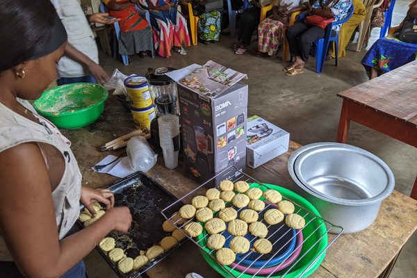 Cuisson des biscuits artisanaux